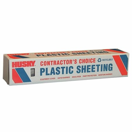 POLY-AMERICA 20ft. X 100ft. 4 ML Tyco Polyethylene Clear Plastic Sheeting PO310056